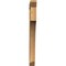 Ekena Millwork Westlake Slat Rough Sawn Bracket, Western Red Cedar, 4"W x 34"D x 46"H BKT04X34X46WTL06RWR - alternate 2